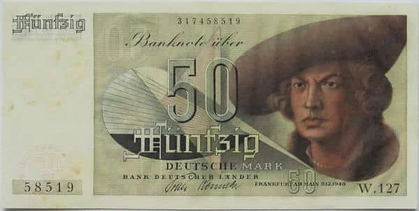 50 немецких марок