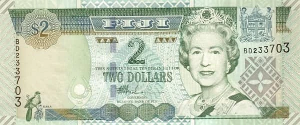 2 доллара Елизавета II