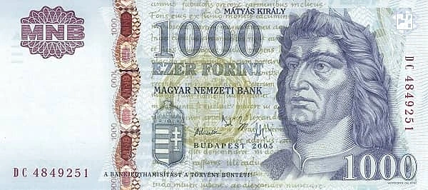 1000 форинтов