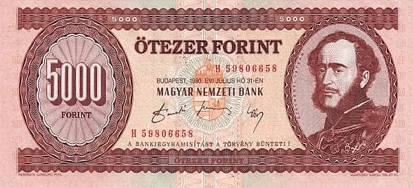 5000 форинтов