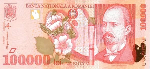 100000 лей