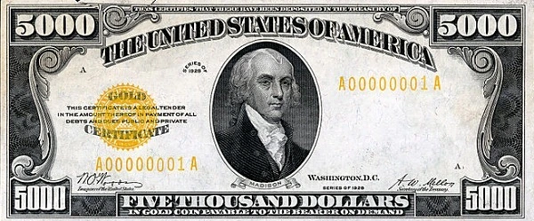 5000 долларов